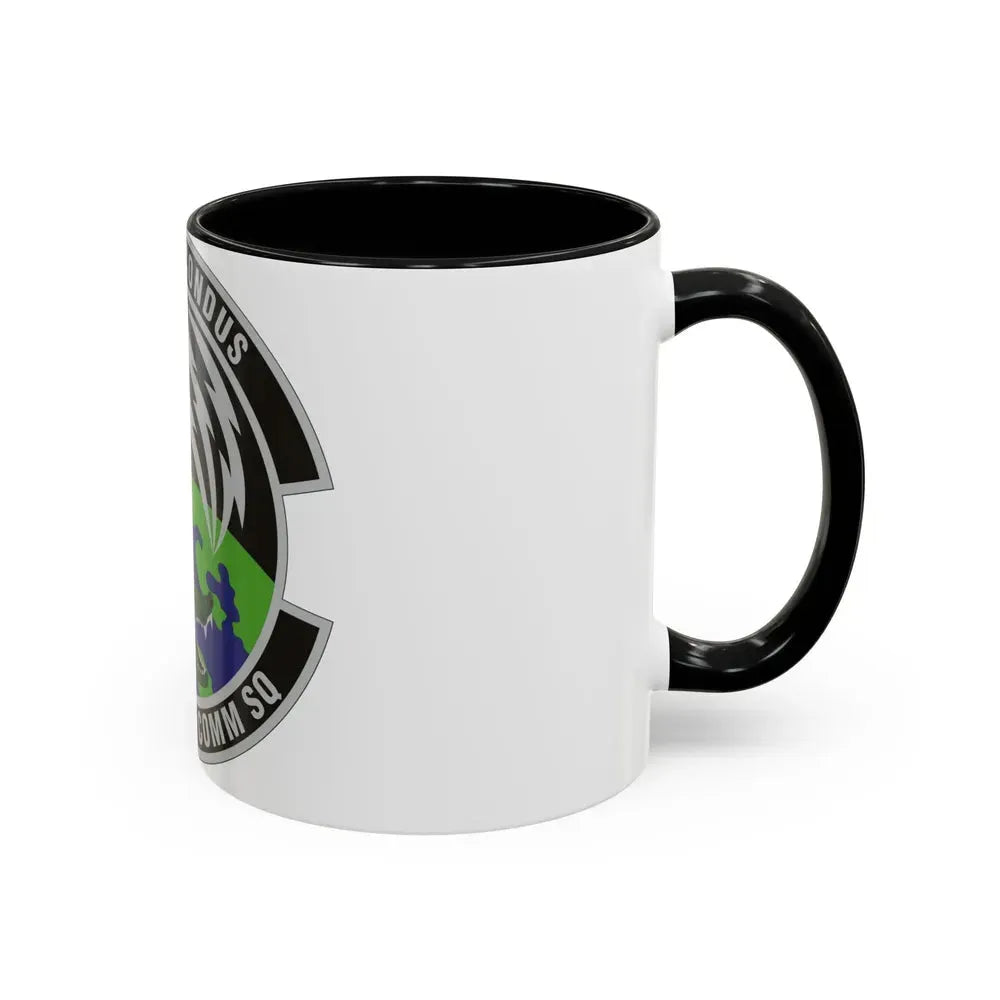 52d Combat Communications Squadron (U.S. Air Force) Accent Coffee Mug - Go Mug Yourself