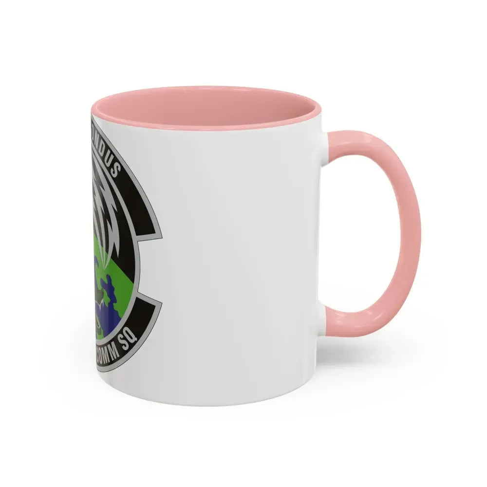 52d Combat Communications Squadron (U.S. Air Force) Accent Coffee Mug - Go Mug Yourself