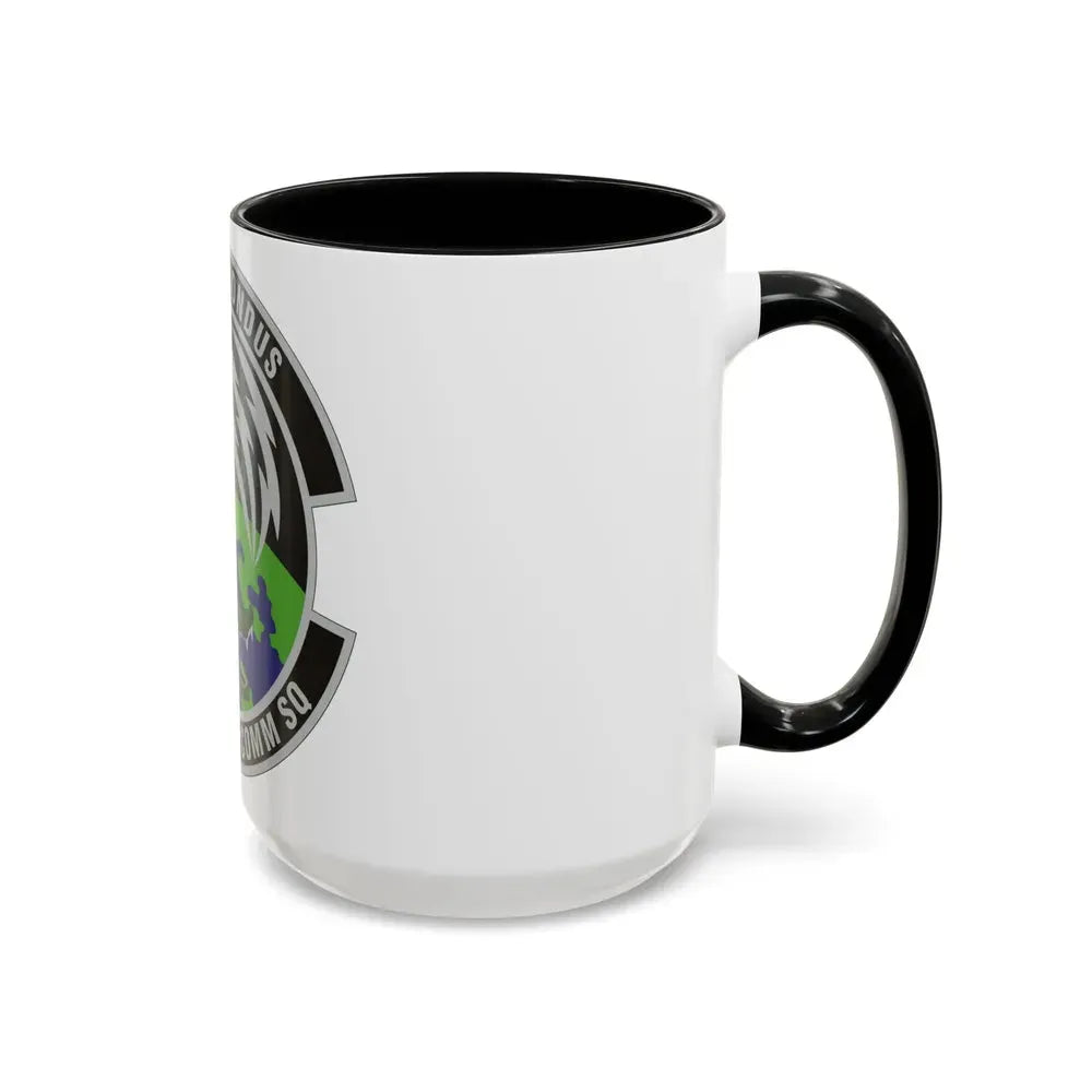 52d Combat Communications Squadron (U.S. Air Force) Accent Coffee Mug - Go Mug Yourself