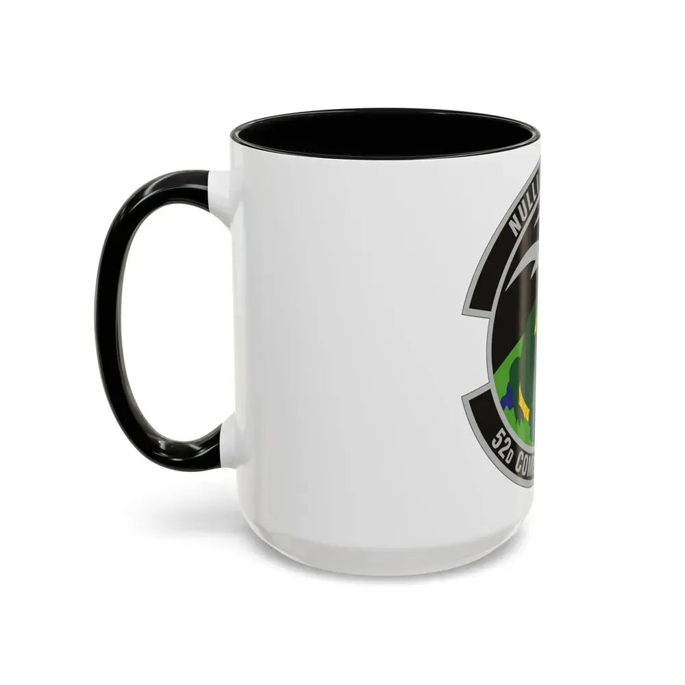 52d Combat Communications Squadron (U.S. Air Force) Accent Coffee Mug - Go Mug Yourself