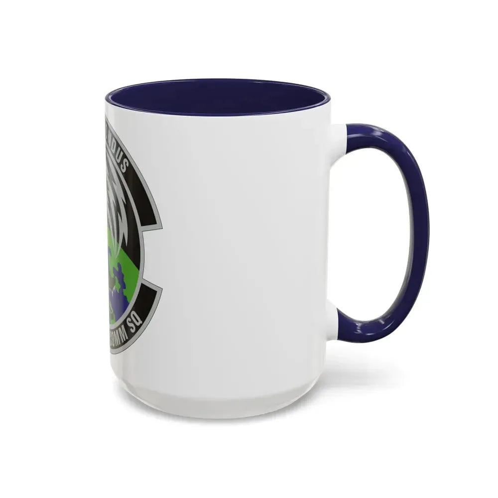 52d Combat Communications Squadron (U.S. Air Force) Accent Coffee Mug - Go Mug Yourself