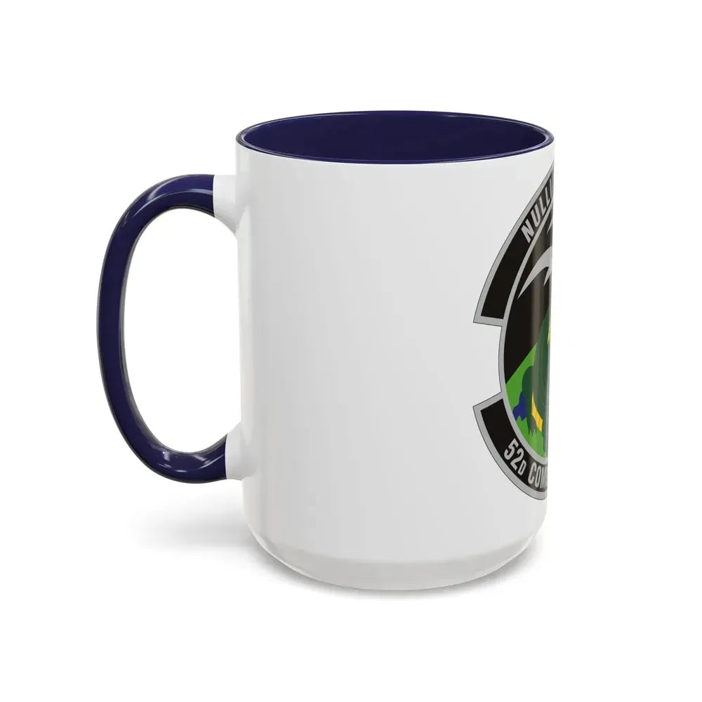 52d Combat Communications Squadron (U.S. Air Force) Accent Coffee Mug - Go Mug Yourself