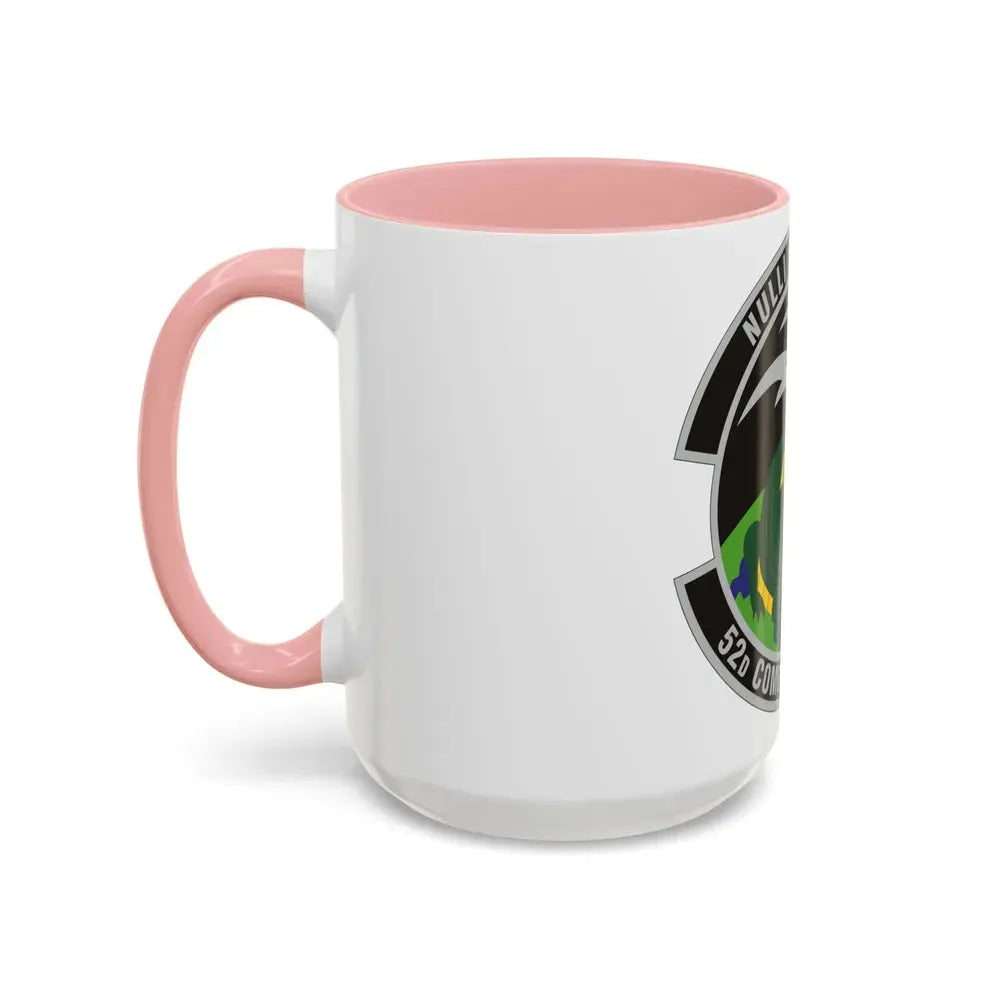 52d Combat Communications Squadron (U.S. Air Force) Accent Coffee Mug - Go Mug Yourself