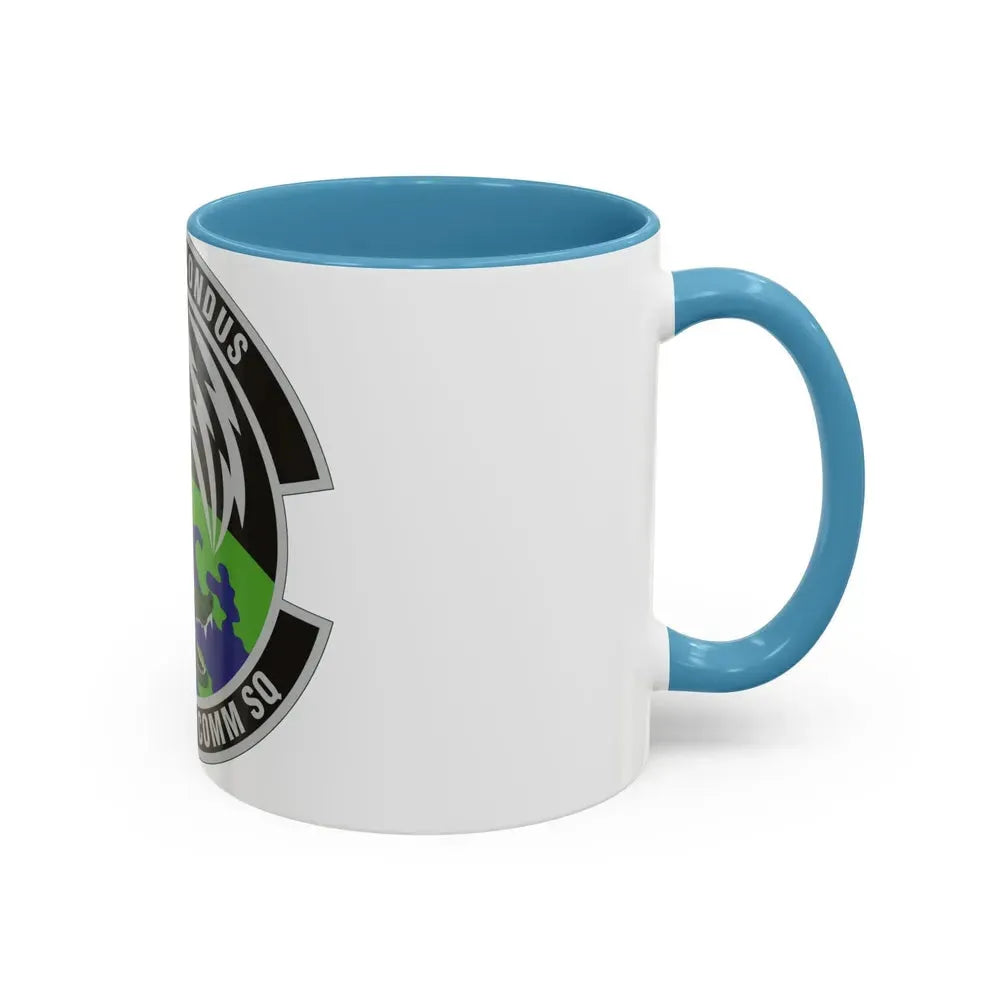 52d Combat Communications Squadron (U.S. Air Force) Accent Coffee Mug - Go Mug Yourself