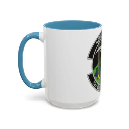 52d Combat Communications Squadron (U.S. Air Force) Accent Coffee Mug - Go Mug Yourself