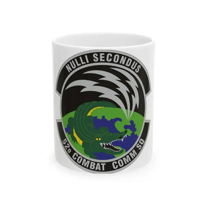52d Combat Communications Squadron (U.S. Air Force) White Coffee Mug 11oz - Go Mug Yourself