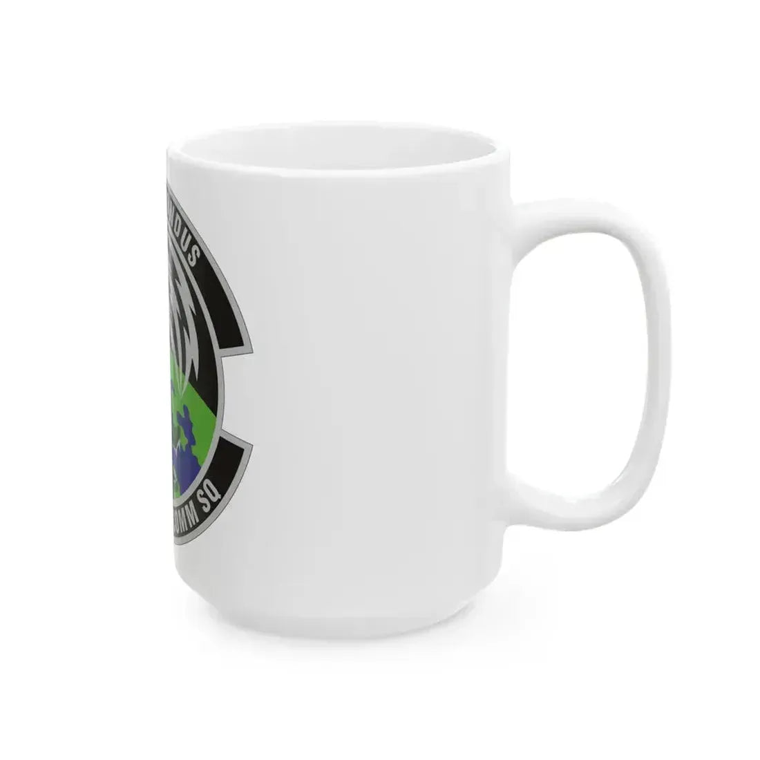 52d Combat Communications Squadron (U.S. Air Force) White Coffee Mug - Go Mug Yourself