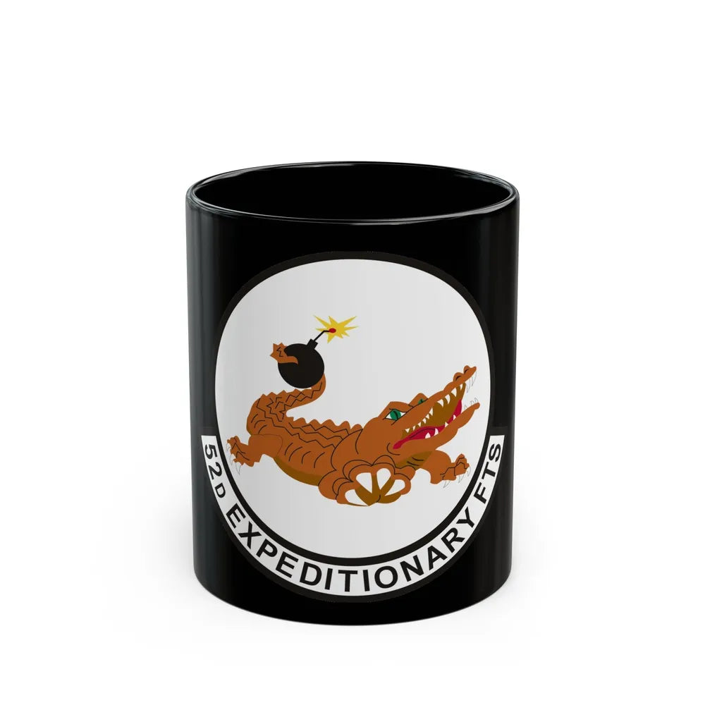 52d Expeditionary Flying Training Squadron (U.S. Air Force) Black Coffee Mug-11oz-Go Mug Yourself