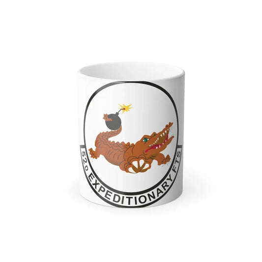 52d Expeditionary Flying Training Squadron (U.S. Air Force) Color Changing Coffee Mug 11oz - Go Mug Yourself