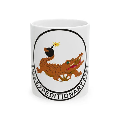 52d Expeditionary Flying Training Squadron (U.S. Air Force) White Coffee Mug 11oz - Go Mug Yourself