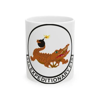 52d Expeditionary Flying Training Squadron (U.S. Air Force) White Coffee Mug 11oz - Go Mug Yourself