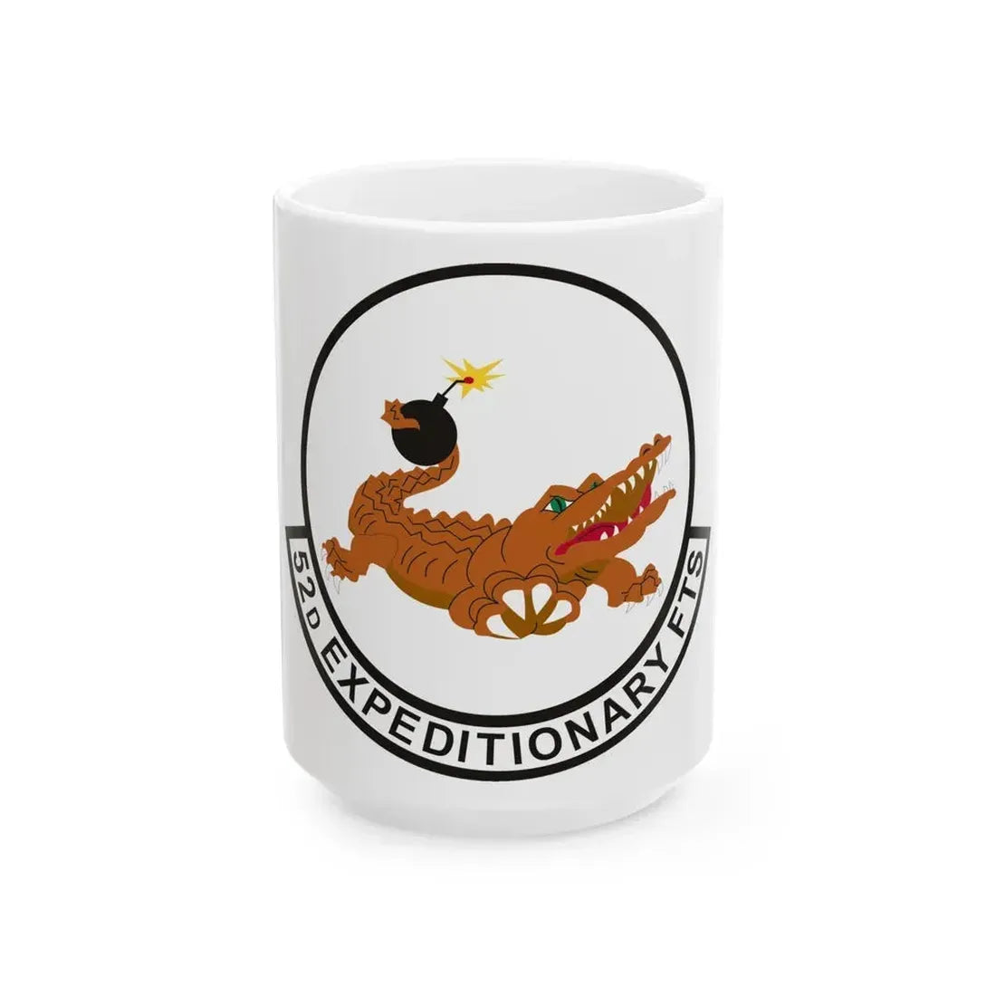 52d Expeditionary Flying Training Squadron (U.S. Air Force) White Coffee Mug 15oz - Go Mug Yourself