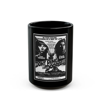 DON'T RING THE DOORBELL (THE MAFU CAGE) 1978 Movie Poster - Black Coffee Mug-15oz-Go Mug Yourself