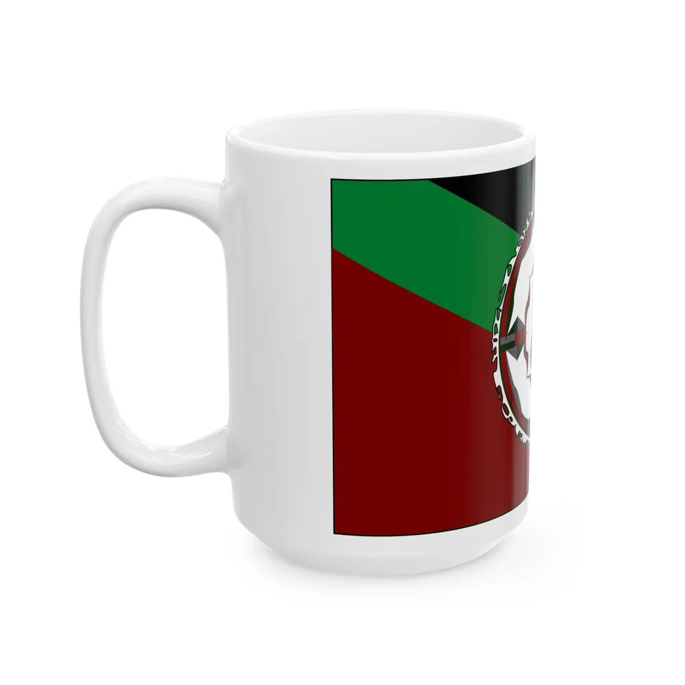 Flag of East New Britain Papa New Guinea - White Coffee Mug-Go Mug Yourself