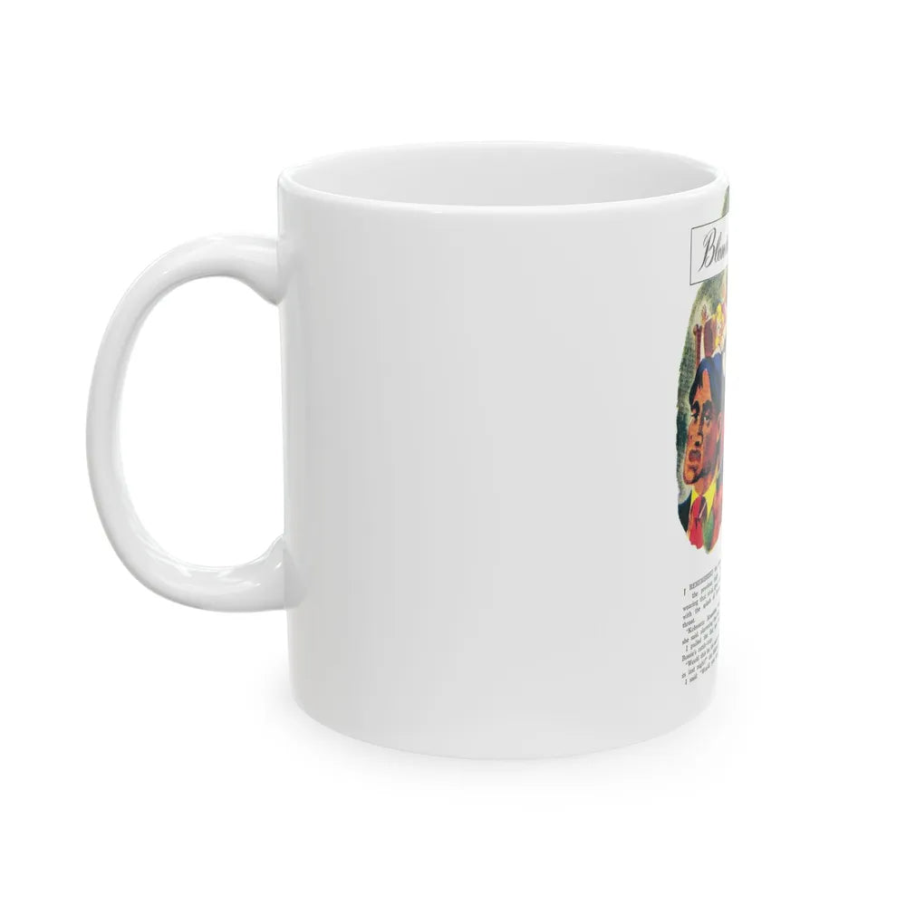 Blonde Trap, Man Junior, October 1948 - White Coffee Mug-Go Mug Yourself