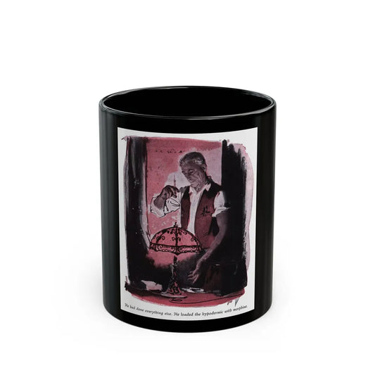 Forever (2), Cosmopolitan, July 1957 - Black Coffee Mug-11oz-Go Mug Yourself