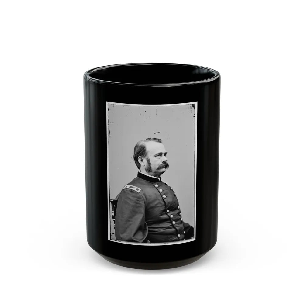 Portrait Of Maj. Gen. Lovell H. Rousseau, Officer Of The Federal Army (U.S. Civil War) Black Coffee Mug-15oz-Go Mug Yourself