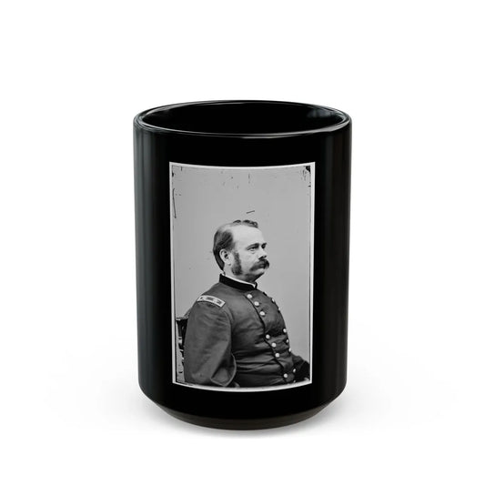 Portrait Of Maj. Gen. Lovell H. Rousseau, Officer Of The Federal Army (U.S. Civil War) Black Coffee Mug-15oz-Go Mug Yourself