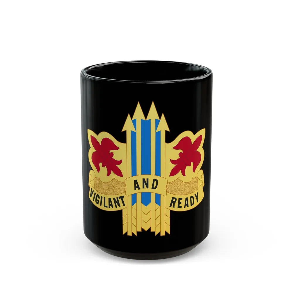 52nd Air Defense Artillery Brigade (U.S. Army) Black Coffee Mug-15oz-Go Mug Yourself