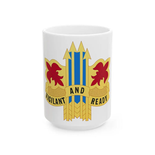 52nd Air Defense Artillery Brigade (U.S. Army) White Coffee Mug-15oz-Go Mug Yourself