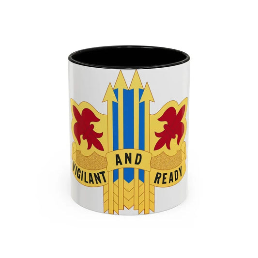 52nd Air Defense Artillery Brigade (U.S. Army) Accent Coffee Mug 11oz Black - Go Mug Yourself