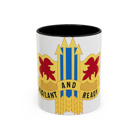 52nd Air Defense Artillery Brigade (U.S. Army) Accent Coffee Mug 11oz Black - Go Mug Yourself