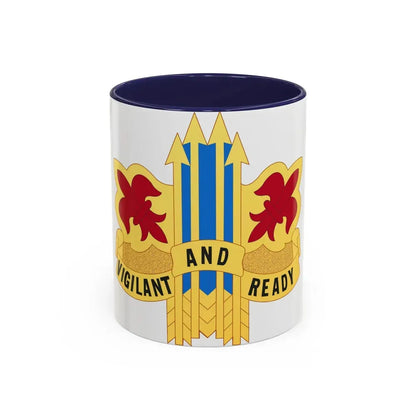 52nd Air Defense Artillery Brigade (U.S. Army) Accent Coffee Mug 11oz Navy - Go Mug Yourself