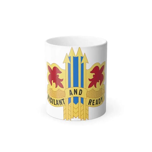52nd Air Defense Artillery Brigade (U.S. Army) Color Changing Coffee Mug 11oz - Go Mug Yourself