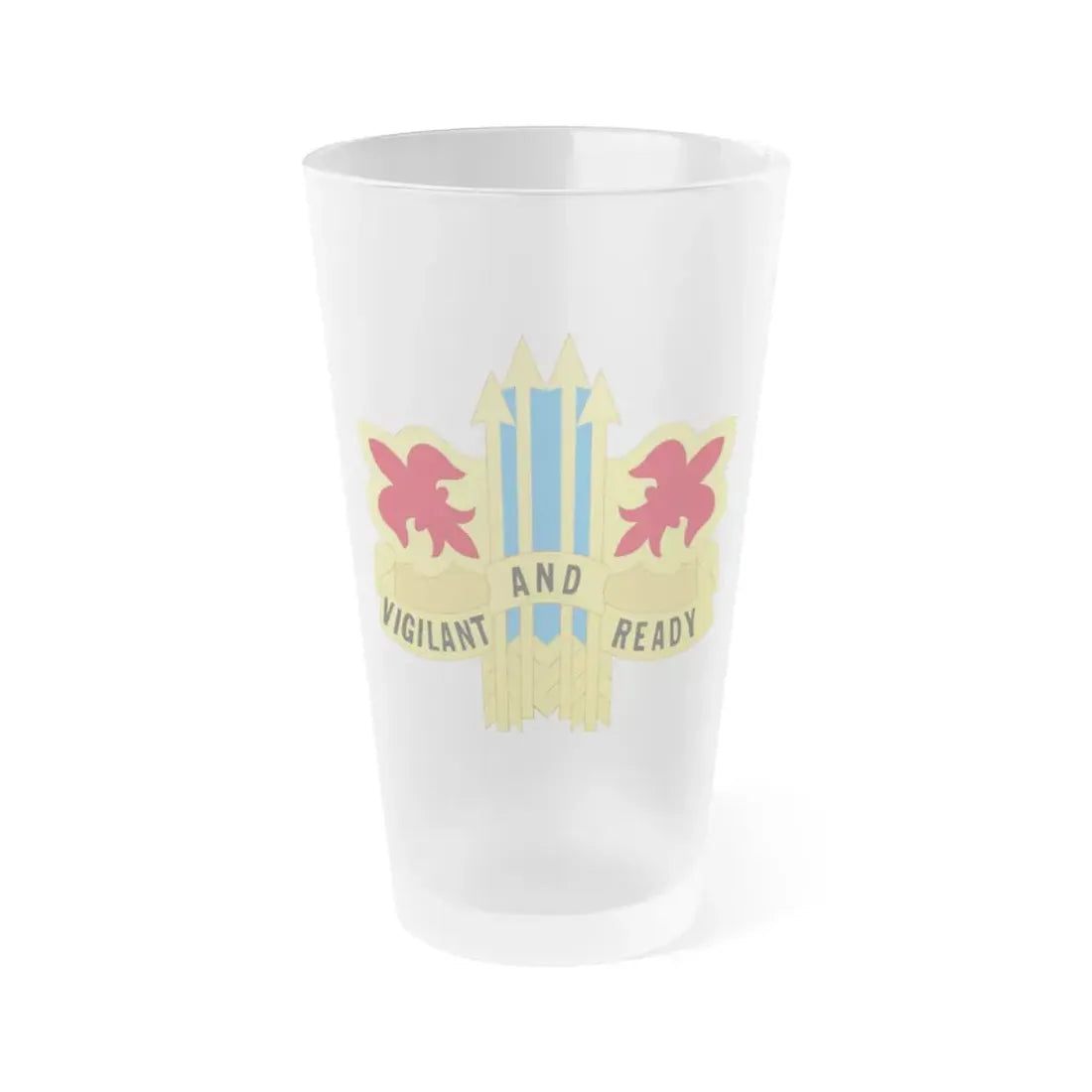 52nd Air Defense Artillery Brigade (U.S. Army) Frosted Pint Glass 16oz Default Title - Go Mug Yourself