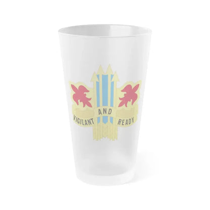 52nd Air Defense Artillery Brigade (U.S. Army) Frosted Pint Glass 16oz Default Title - Go Mug Yourself