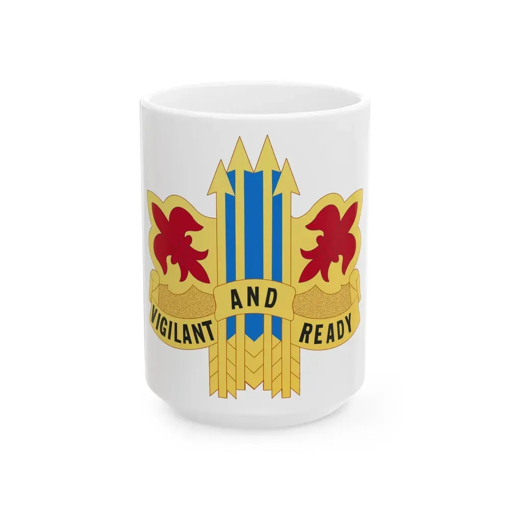 52nd Air Defense Artillery Brigade (U.S. Army) White Coffee Mug 15oz - Go Mug Yourself