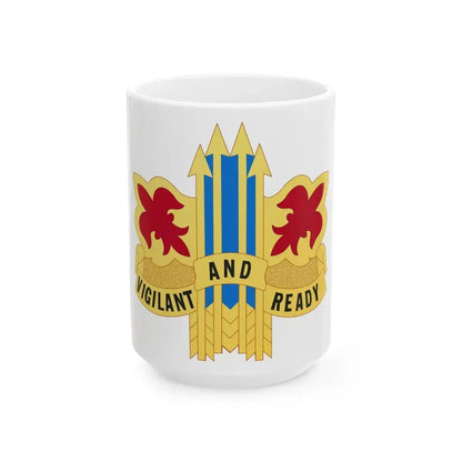 52nd Air Defense Artillery Brigade (U.S. Army) White Coffee Mug 15oz - Go Mug Yourself