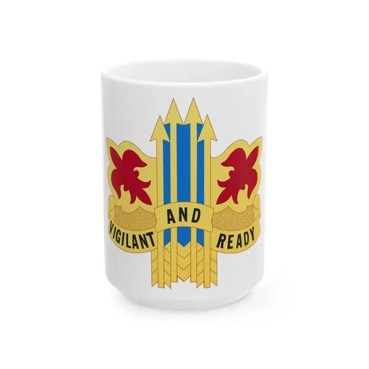 52nd Air Defense Artillery Brigade (U.S. Army) White Coffee Mug 15oz - Go Mug Yourself