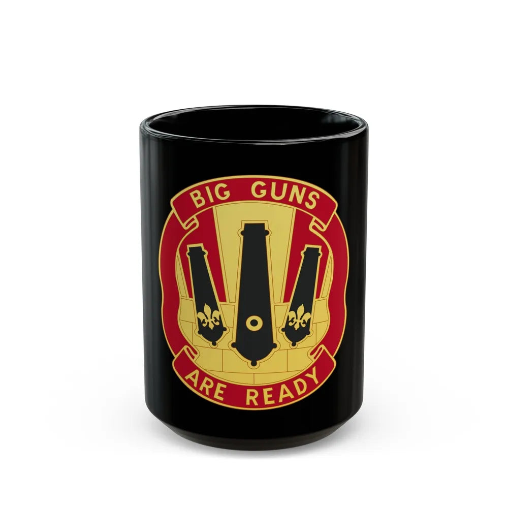 52nd Artillery Group (U.S. Army) Black Coffee Mug-15oz-Go Mug Yourself