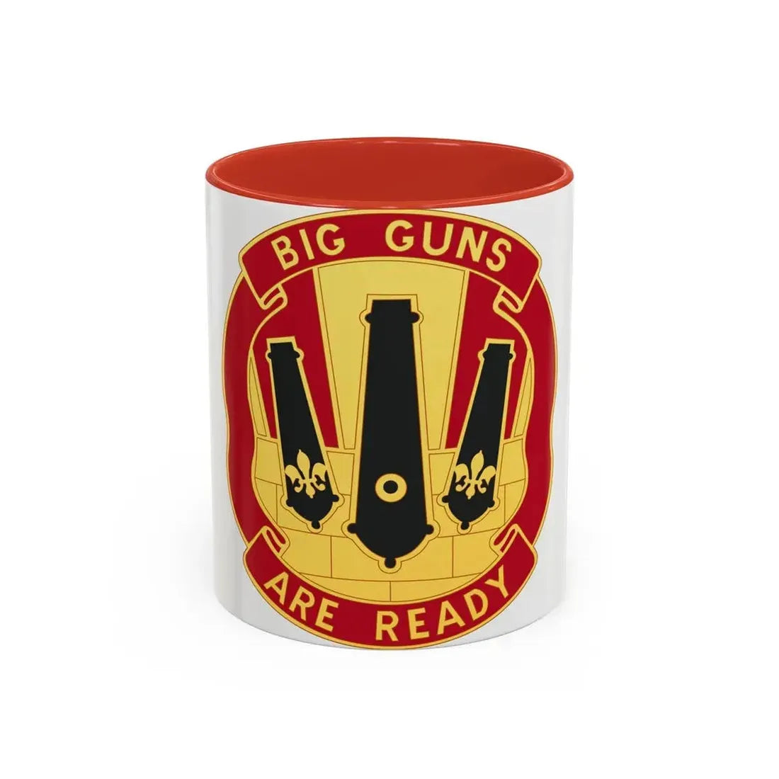 52nd Artillery Group (U.S. Army) Accent Coffee Mug 11oz Red - Go Mug Yourself