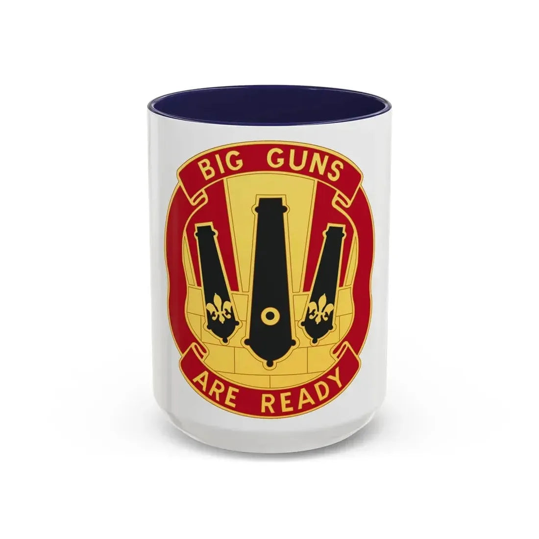 52nd Artillery Group (U.S. Army) Accent Coffee Mug 15oz Navy - Go Mug Yourself