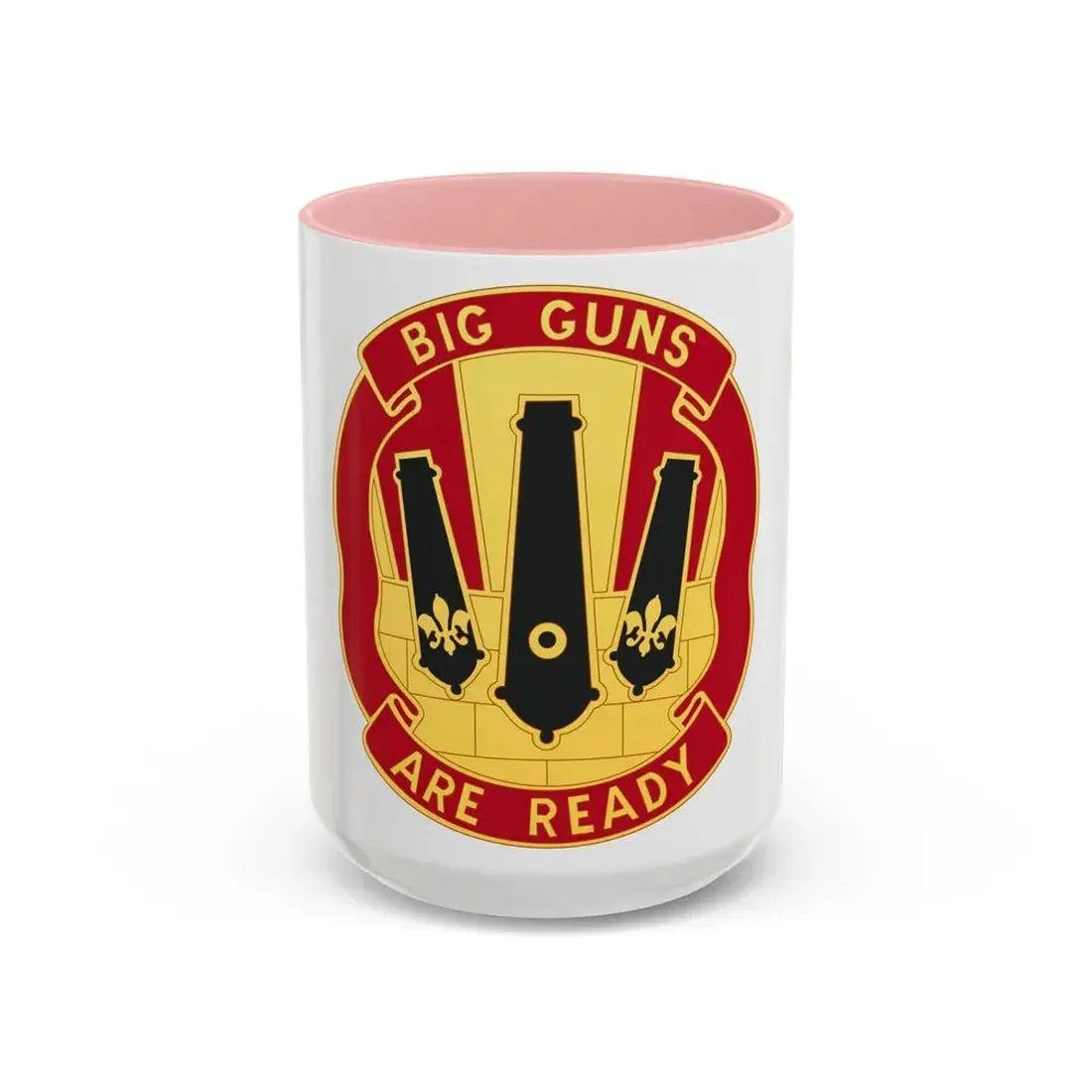 52nd Artillery Group (U.S. Army) Accent Coffee Mug 15oz Pink - Go Mug Yourself