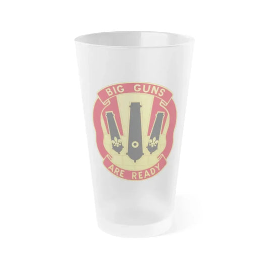 52nd Artillery Group (U.S. Army) Frosted Pint Glass 16oz Default Title - Go Mug Yourself