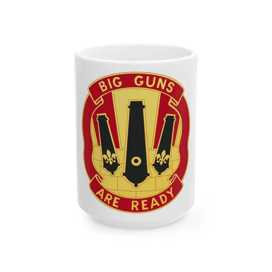 52nd Artillery Group (U.S. Army) White Coffee Mug 15oz - Go Mug Yourself