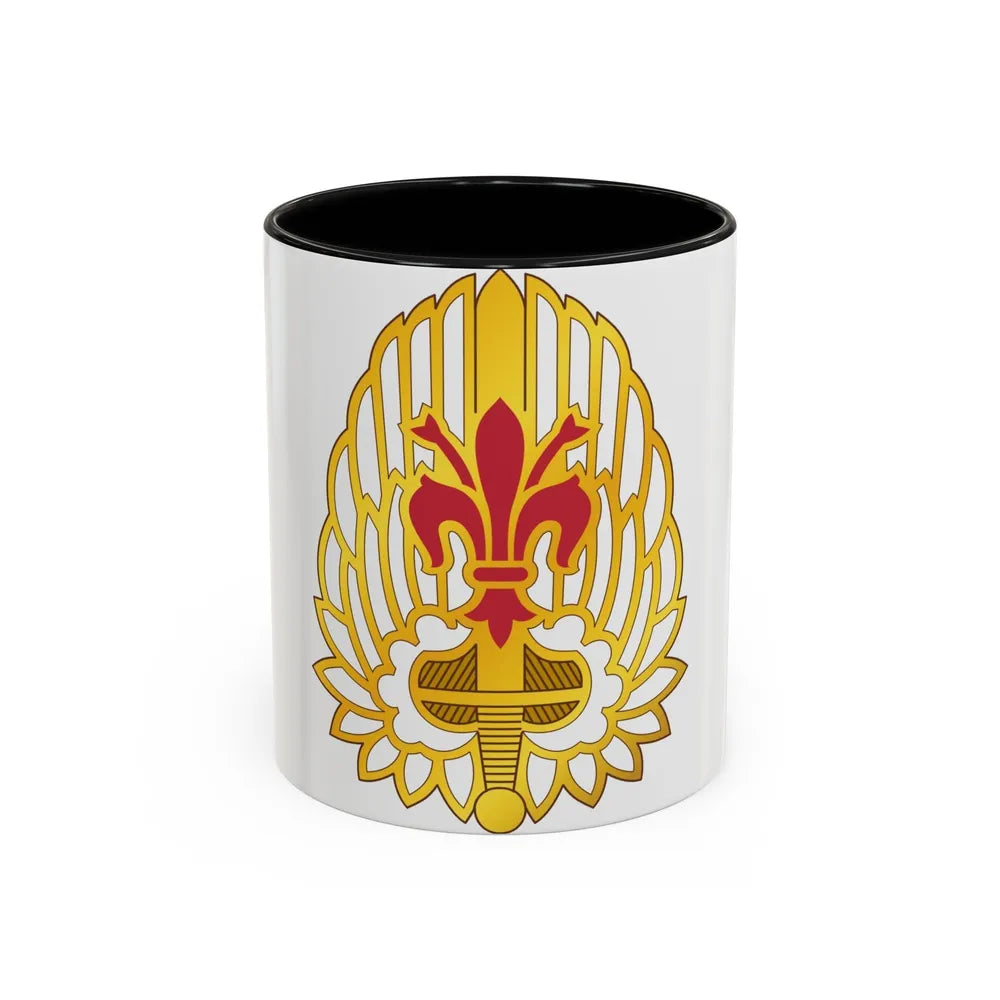 52nd Aviation Regiment (U.S. Army) Accent Coffee Mug-11oz-Black-Go Mug Yourself