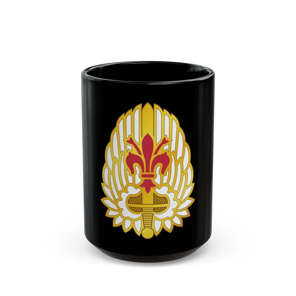 52nd Aviation Regiment (U.S. Army) Black Coffee Mug-15oz-Go Mug Yourself