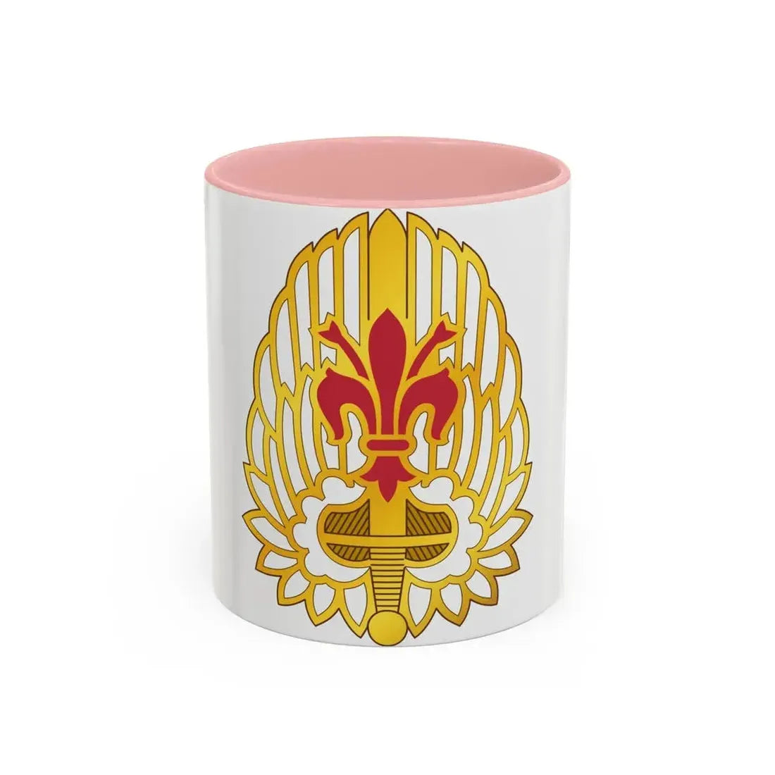 52nd Aviation Regiment (U.S. Army) Accent Coffee Mug 11oz Pink - Go Mug Yourself