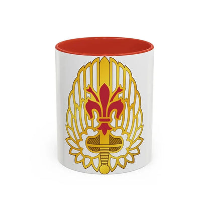 52nd Aviation Regiment (U.S. Army) Accent Coffee Mug 11oz Red - Go Mug Yourself