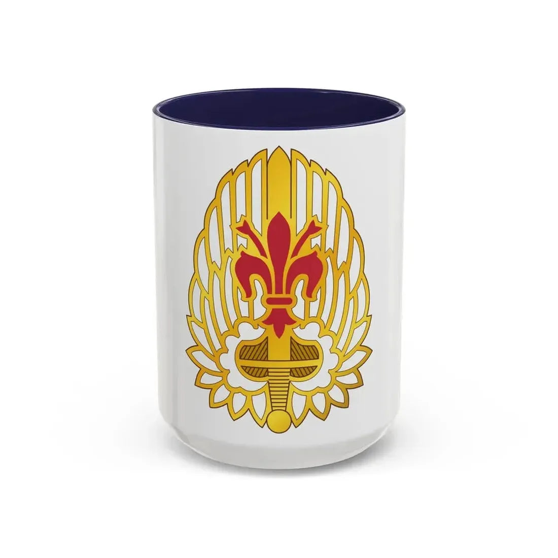 52nd Aviation Regiment (U.S. Army) Accent Coffee Mug 15oz Navy - Go Mug Yourself