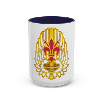 52nd Aviation Regiment (U.S. Army) Accent Coffee Mug 15oz Navy - Go Mug Yourself