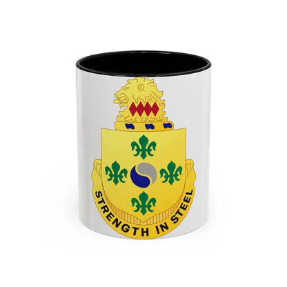 53 Armor Regiment (U.S. Army) Accent Coffee Mug 11oz Black - Go Mug Yourself