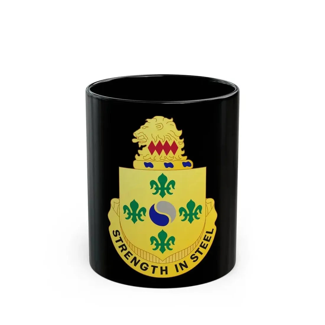 53 Armor Regiment (U.S. Army) Black Coffee Mug 11oz - Go Mug Yourself