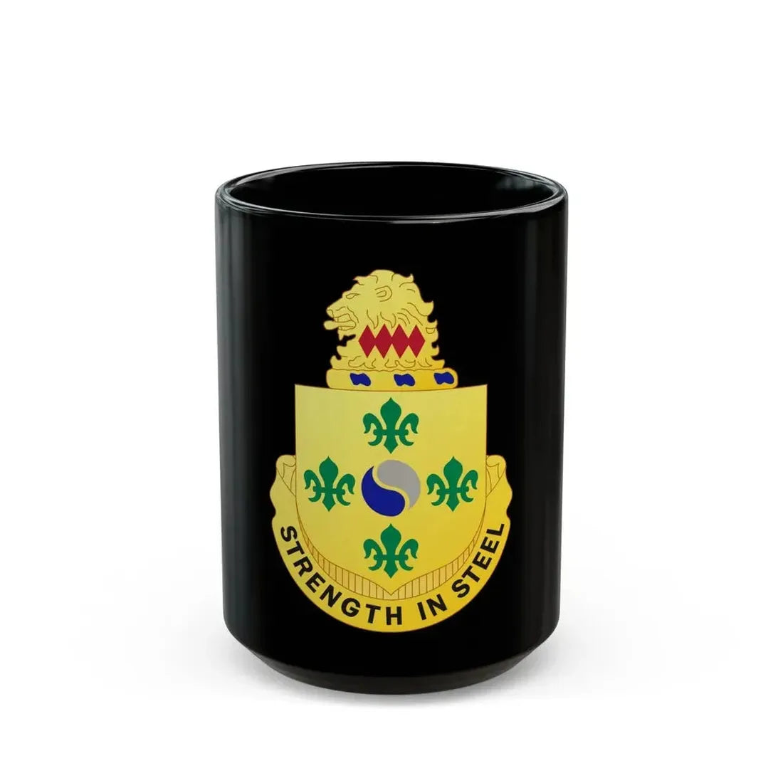 53 Armor Regiment (U.S. Army) Black Coffee Mug 15oz - Go Mug Yourself
