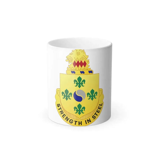53 Armor Regiment (U.S. Army) Color Changing Coffee Mug 11oz - Go Mug Yourself
