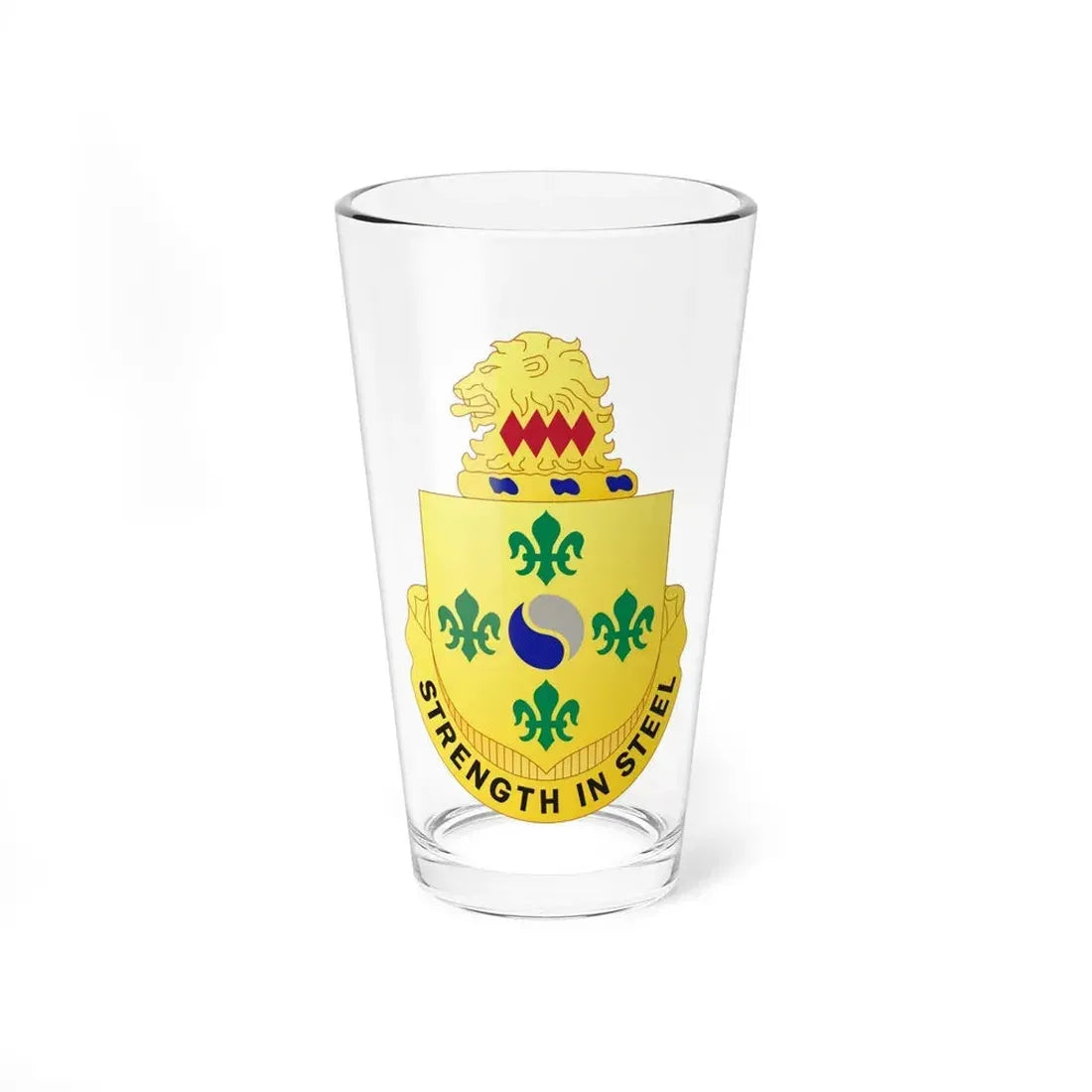 53 Armor Regiment (U.S. Army) Pint Glass 16oz 16oz - Go Mug Yourself